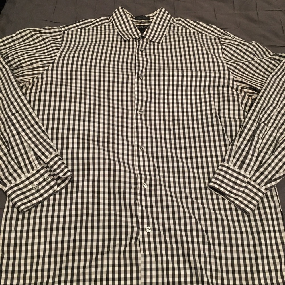 Dkny Button Down Dress Shirt - image 2